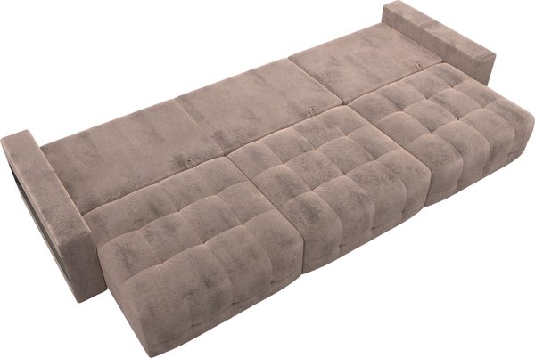 Диван Лига Диванов Лига-053 НПБ Лонг с полками / 128923