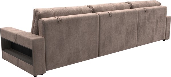 Диван Лига Диванов Лига-053 НПБ Лонг с полками / 128923