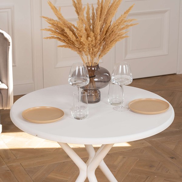 Стол пластиковый GreenTerra Teori T1 (белый)