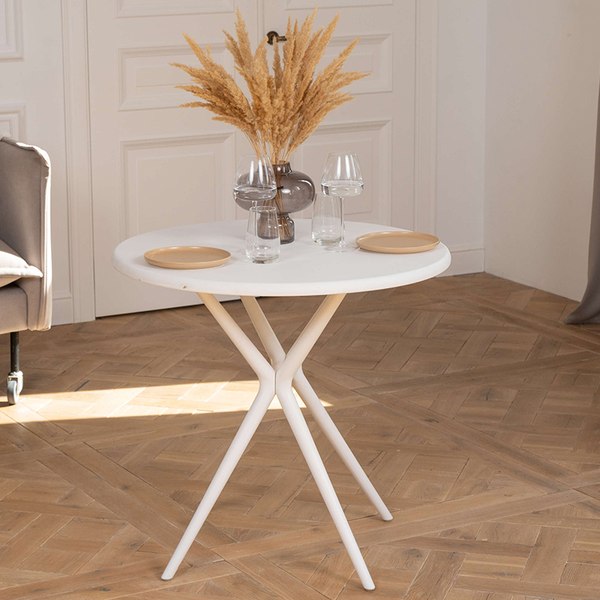 Стол пластиковый GreenTerra Teori T1 (белый)