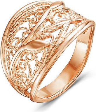 Кольцо Wolves Лепестки Здоровья-1 1539 - фото