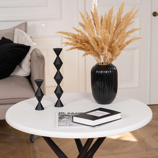 Стол пластиковый GreenTerra Teori T2 (белый/черный)