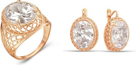 Серьги Wolves Роскошь бриллиантов 1554