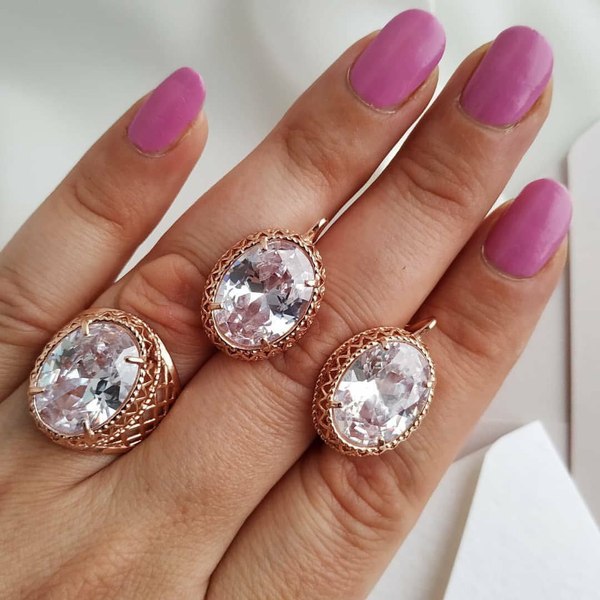 Кольцо Wolves Роскошь бриллиантов 1560