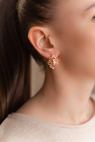 Серьги Wolves Творение Мира 1562