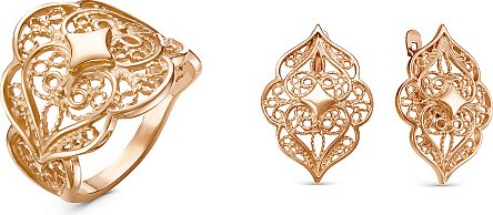 Кольцо Wolves Творение Мира 1566