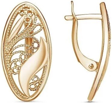 Серьги Wolves Крылья Бабочки 1570 - фото