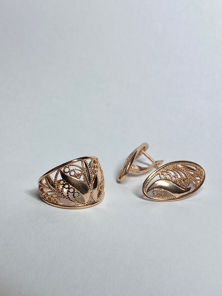 Кольцо Wolves Крылья Бабочки 1574