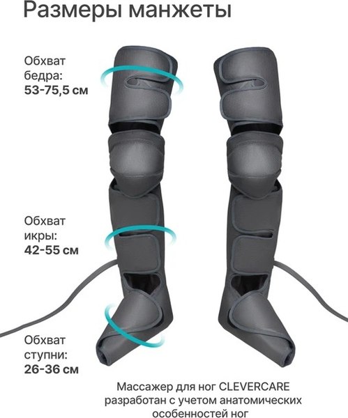 Массажер электронный CleverCare Air Press / CC-199AP 