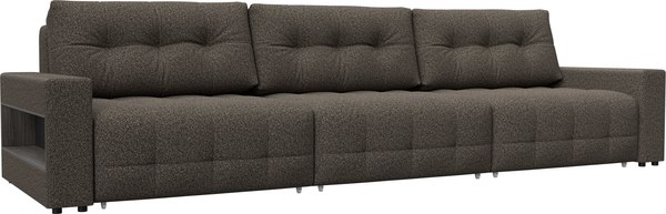 Диван Лига Диванов Лига-053 НПБ Лонг с полками / 128928 - фото