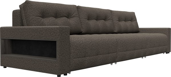 Диван Лига Диванов Лига-053 НПБ Лонг с полками / 128928