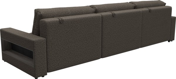 Диван Лига Диванов Лига-053 НПБ Лонг с полками / 128928