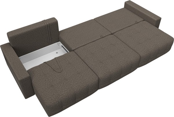 Диван Лига Диванов Лига-053 НПБ Лонг с полками / 128928