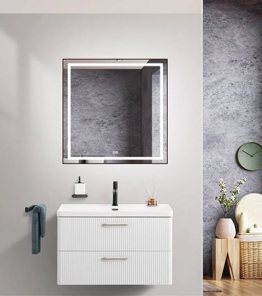 Тумба под умывальник BelBagno DUE-800-2C-SO-BM-P-FH