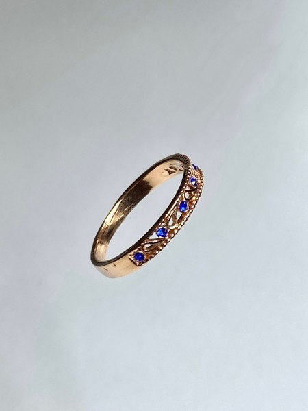 Кольцо Wolves Анютины глазки 1661