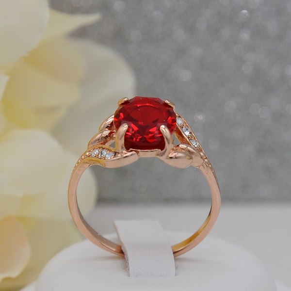 Кольцо Wolves Зимняя Вишня 1671