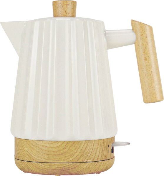 Электрочайник Centek CT-0068 (белый/под дерево) - фото