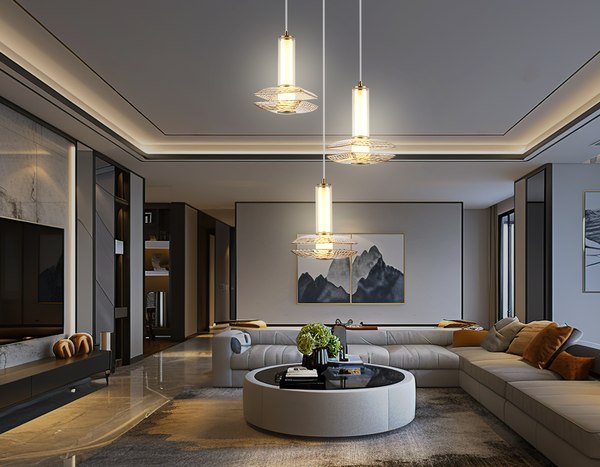 Люстра Ambrella LH31011/3 BS/TI