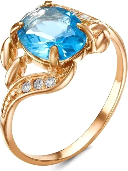 Кольцо Wolves Морская Волна 1683 - фото