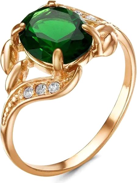 Кольцо Wolves Изумрудный глаз 1692 - фото