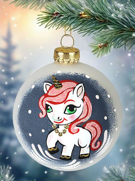 Шар новогодний Декарт 8Ш0104