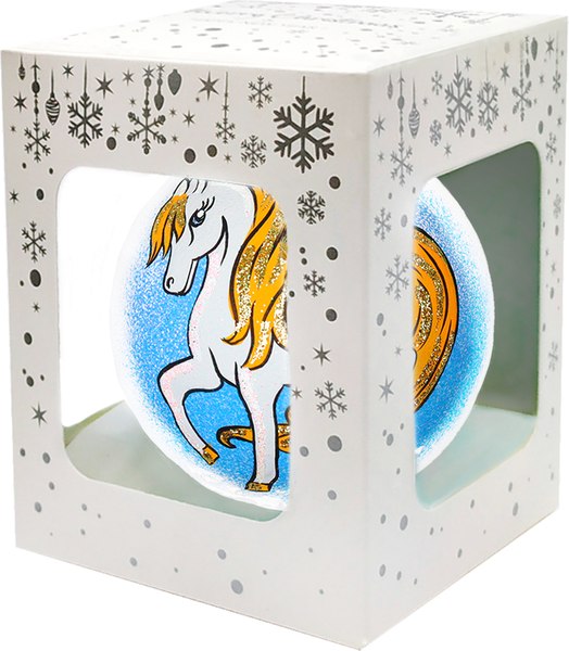 Шар новогодний Декарт 8Ш0107