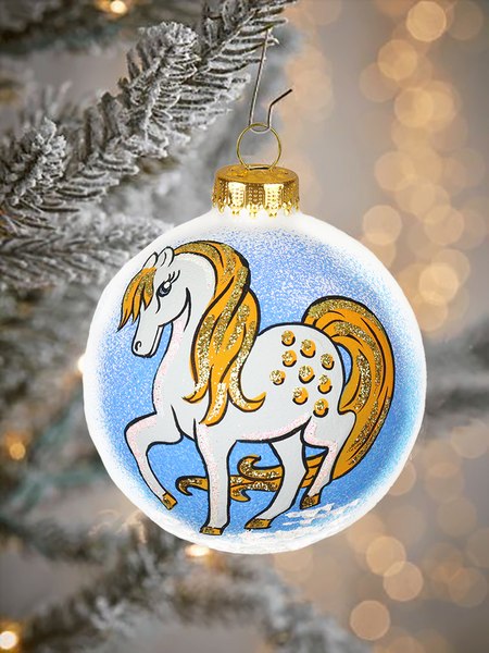 Шар новогодний Декарт 8Ш0107