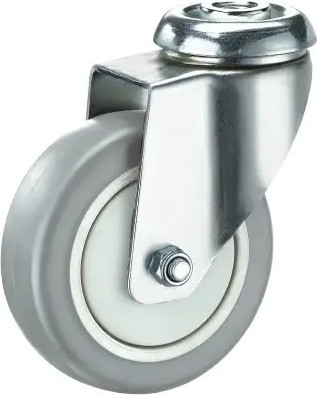 Опора колесная для тележки складской Ronel TPR 55 - фото