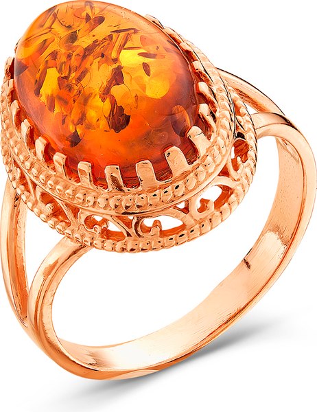 Кольцо Wolves Янтарь 1731 - фото