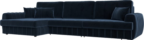 Диван угловой Лига Диванов Лига-057 НПБ Лонг угол левый / 129305L - фото