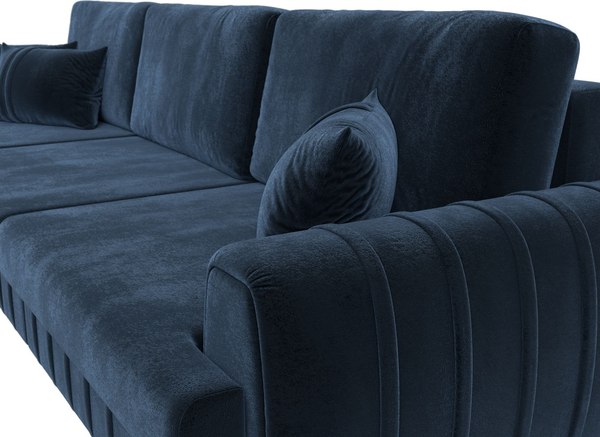 Диван угловой Лига Диванов Лига-057 НПБ Лонг угол левый / 129305L