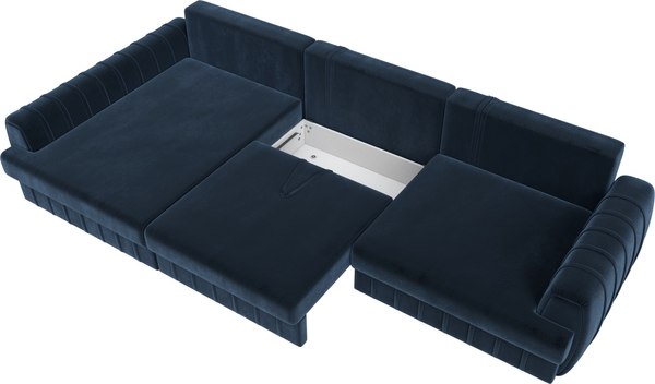 Диван угловой Лига Диванов Лига-057 НПБ Лонг угол левый / 129305L