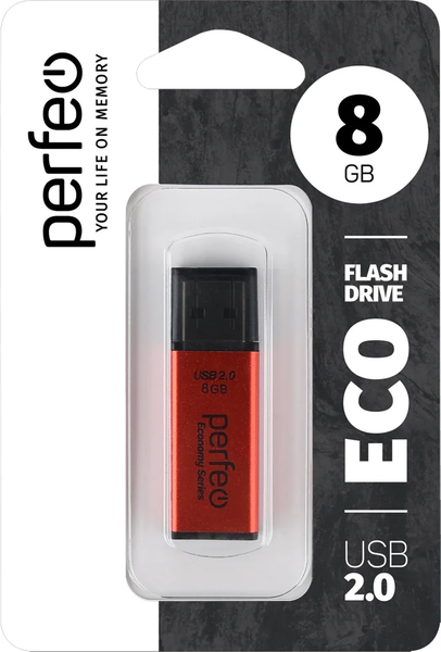 USB flash накопитель Perfeo E03 8GB / PF-E03R008ES