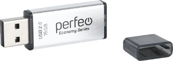 USB flash накопитель Perfeo E03 16GB / PF-E03S016ES - фото