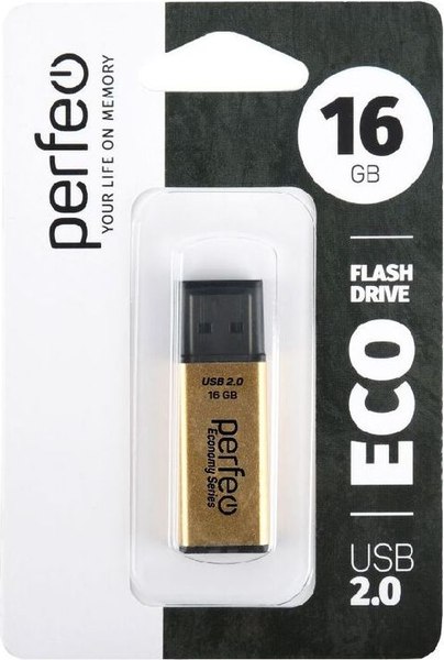 USB flash накопитель Perfeo E03 16GB / PF-E03Gl016ES