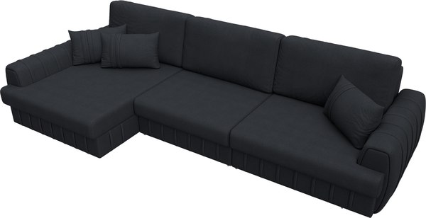 Диван угловой Лига Диванов Лига-057 НПБ Лонг угол левый / 129311L