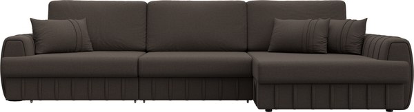 Диван угловой Лига Диванов Лига-057 НПБ Лонг угол правый / 129293