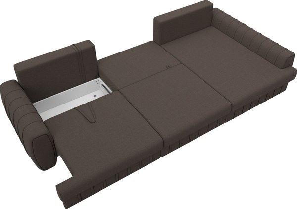 Диван угловой Лига Диванов Лига-057 НПБ Лонг угол правый / 129293