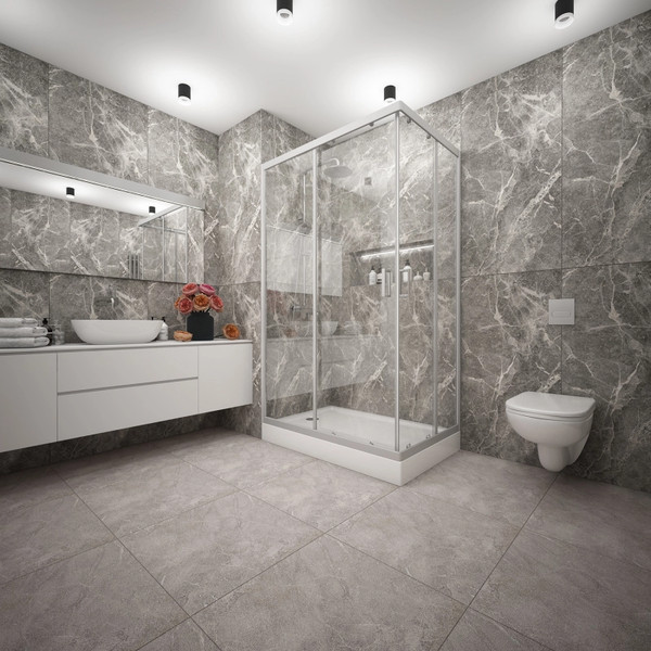 Душевой уголок МетаКам City Trend Pro Grey 120x80x185