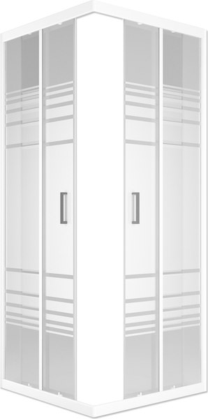 Душевой уголок МетаКам City Trend White 90x90x185 / 556635 - фото