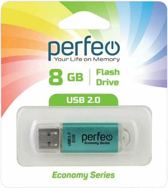 USB flash накопитель Perfeo E01 8GB / PF-E01G008ES