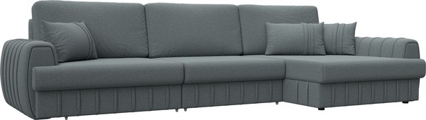 Диван угловой Лига Диванов Лига-057 НПБ Лонг угол правый / 129294 - фото