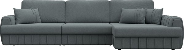 Диван угловой Лига Диванов Лига-057 НПБ Лонг угол правый / 129294