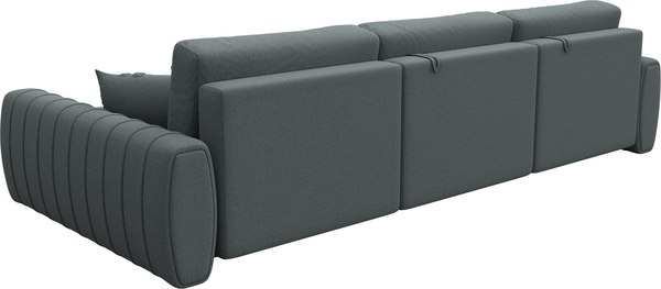 Диван угловой Лига Диванов Лига-057 НПБ Лонг угол правый / 129294