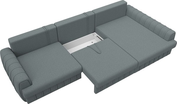 Диван угловой Лига Диванов Лига-057 НПБ Лонг угол правый / 129294