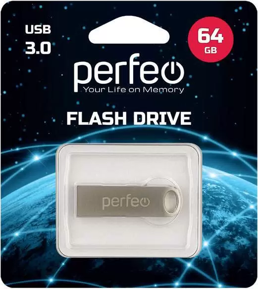 USB flash накопитель Perfeo M08 64GB / PF-M08MS064
