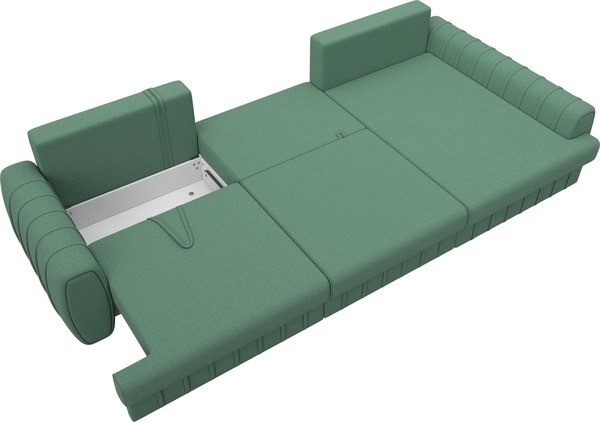 Диван угловой Лига Диванов Лига-057 НПБ Лонг угол правый / 129296