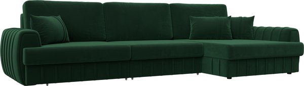 Диван угловой Лига Диванов Лига-057 НПБ Лонг угол правый / 129299 - фото