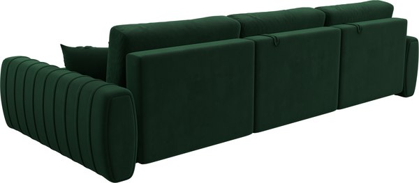 Диван угловой Лига Диванов Лига-057 НПБ Лонг угол правый / 129299