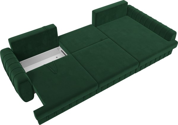 Диван угловой Лига Диванов Лига-057 НПБ Лонг угол правый / 129299